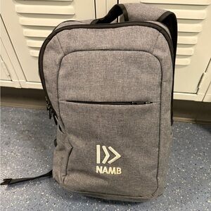 NAMB North American Mission Board Southern Baptist Backpack Grey Used
